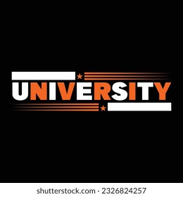 best happy university t shirt design vector
