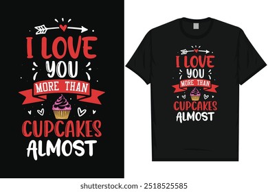 Mejor feliz día de San Valentín 14 de febrero dulce valentines amores dulces día tipografía diseño de la camiseta