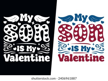 Mejor Diseño de Tipografía Feliz Día de San Valentín. Este diseño Se pueden usar camisetas, tazas, bolsos, almohadas, pegatinas, sombreros, tarjetas de crédito, portada móvil, arte mural, portátiles, pastillas para ratón, manta, gotas, etc