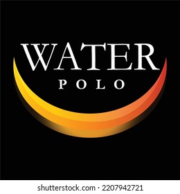 vector de diseño de camiseta de waterpolo mejor feliz