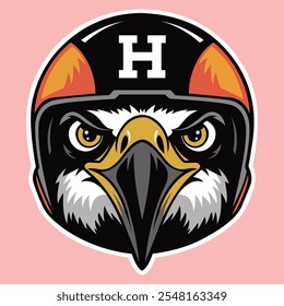 El mejor diseño de logotipo de cabeza de halcón
