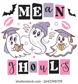 best high quality halloween design,retro halloween,svg,png,eps,cat,ghost,ghouls,tis the season,mean ghouls design