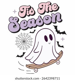 best high quality halloween design,retro halloween,svg,png,eps,cat,ghost,ghouls,tis the season,mean ghouls design