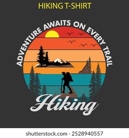 best hiking t shirt design