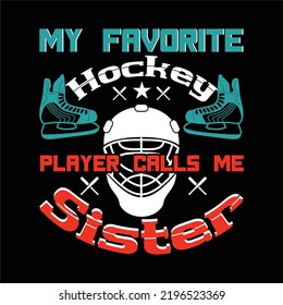 best hockey t shirt design vector