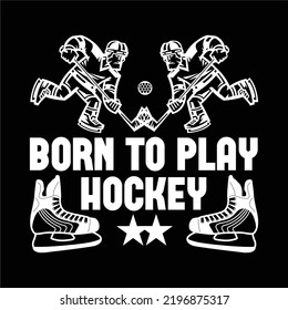 best hockey t shirt design vector