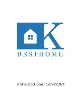 Best home logo design template for real estate company or website