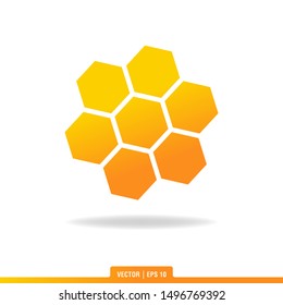 The best Honey Comb icon vector, illustration logo template in trendy style. Suitable for many purposes.

