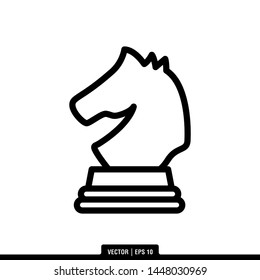 The best of Horse Chess icon vector, illustration logo template in trendy style. Suitable for many purposes.
