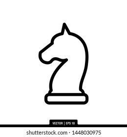 The best of Horse Chess icon vector, illustration logo template in trendy style. Suitable for many purposes.
