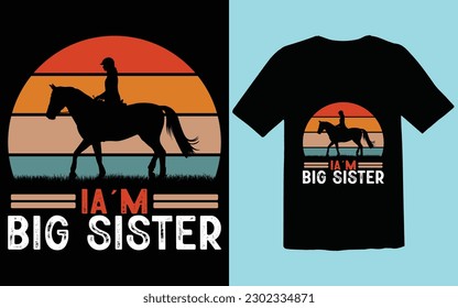Best horse t-shirt design vintage design and typography  t-shirt design