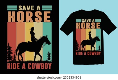 Best horse t-shirt design vintage design and typography  t-shirt design