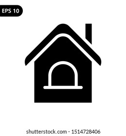 The best house icon vector illustration logo template. eps 10