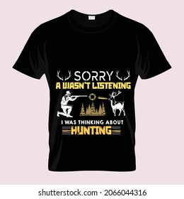 best hunting t- shirt design 