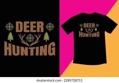 Best Hunting t shirt design 