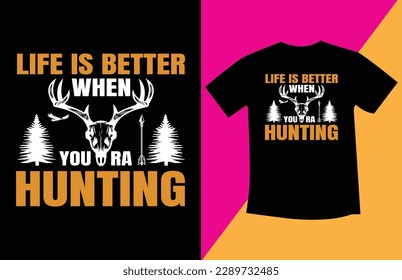 Best Hunting t shirt design