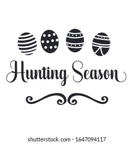 BEST Hunting - Vector graphics typographic design for poster, label, badge, logo, icon or t-shirt