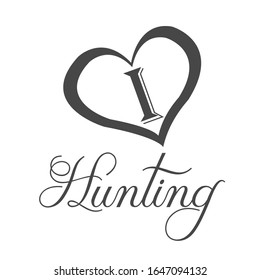 BEST Hunting - Diseño tipográfico de gráficos vectoriales para afiches, etiquetas, distintivos, logotipos, iconos o pantalones t
