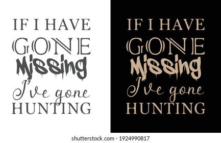 BEST Hunting - Vector graphics typographic design for poster, label, badge, logo, icon or t-shirt