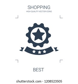 best icon. high quality filled best icon on white background. from shopping collection flat trendy vector best symbol. use for web and mobile