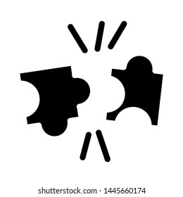 Best icon puzzle vector, template logo isolated emblem , 

scince illustration icons , outline solid background white
