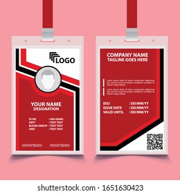 The best ID Card design template. Suitable for companies, corporates, offices, and many other business purposes.