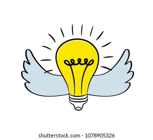 best idea concept design, stock vector illustration