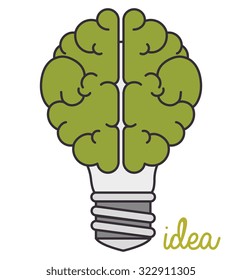 the best idea design, vector illustration eps10 graphic 