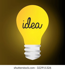 the best idea design, vector illustration eps10 graphic 