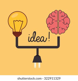 the best idea design, vector illustration eps10 graphic 