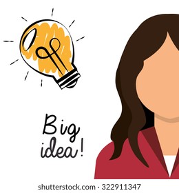 the best idea design, vector illustration eps10 graphic 