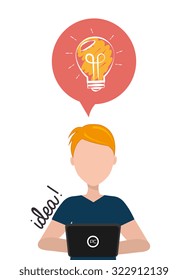 the best idea design, vector illustration eps10 graphic 