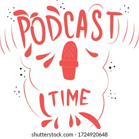Beste Veranschaulichung der Podcast-Zeit
