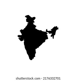 Best India Map Icon Vector Best Stock Vector (Royalty Free) 2176332701 ...