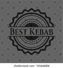 Best Kebab dark badge
