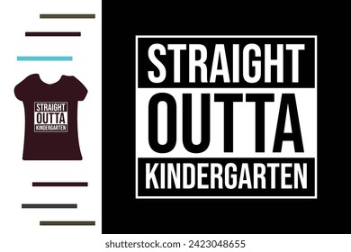 Best kid of kindergarten t shirt design