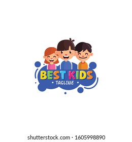 best kids logo  kids logo fun cartoon sign character