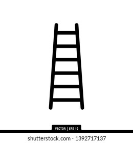 Best ladder icon vector illustration logo template in trendy style, can be used for many purposes