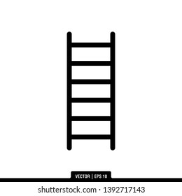 Best ladder icon vector illustration logo template in trendy style, can be used for many purposes