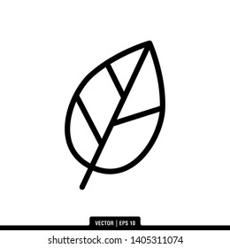 The best leaf icon vector, illustration logo template in trendy style. Can be used for many purposes.
