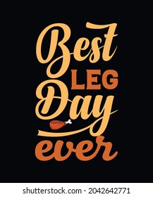 Best leg day ever design template