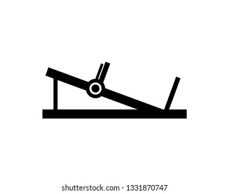 best leg press machine vector icon. filled flat sign for mobile concept and web design. training apparatus simple solid icon. Symbol, logo illustration. Pixel perfect vector graphics - Vector 