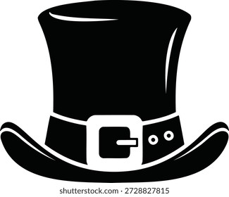 Best Leprechaun Hat Silhouette vector