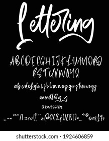 Best Letter Calligraphy Handwritten Font Lettering Signature Font Typeface