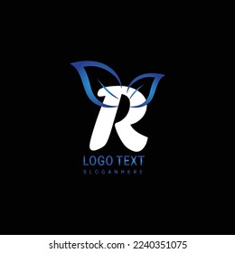 El logotipo de la mejor hoja de letras es un diseño minimalista moderno
