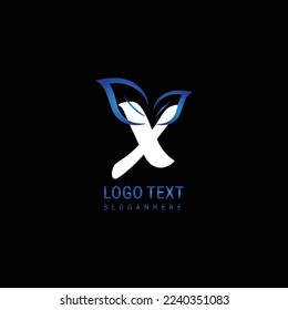 The Best Letter Leaf logo is a modern minimalist Design
