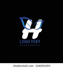 The Best Letter Leaf logo is a modern minimalist Design