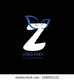 El logotipo de la mejor hoja de letras es un diseño minimalista moderno