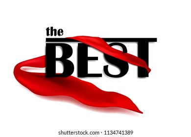 the best letters vector illustration
