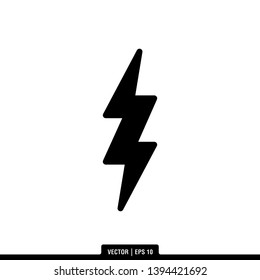 The best lightning icon vector, illustration logo template in trendy style. Can be used for many purposes.
